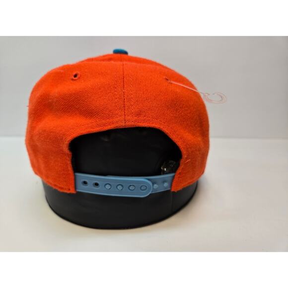 Miami Florida Marlins 47 Brand Forty Seven Baseball SNAP Cap Orange MLB Hat KIDS - Picture 3 of 6